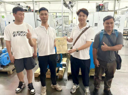 熱烈歡迎海外代理商前來JXHIN巨欣參觀考察軟管泵，給予技術支持